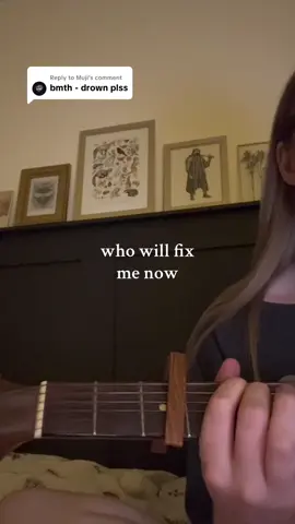 Replying to @Muji another bring me cover. drown - bring me the horizon #bmth #bringmethehorizon #sleeptoken #acoustic 