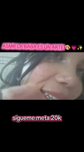 ASMR la baba es un Arte 🎨✨💗 crdt YT Puppy ASMR #asmr #asmrsounds #fyp 