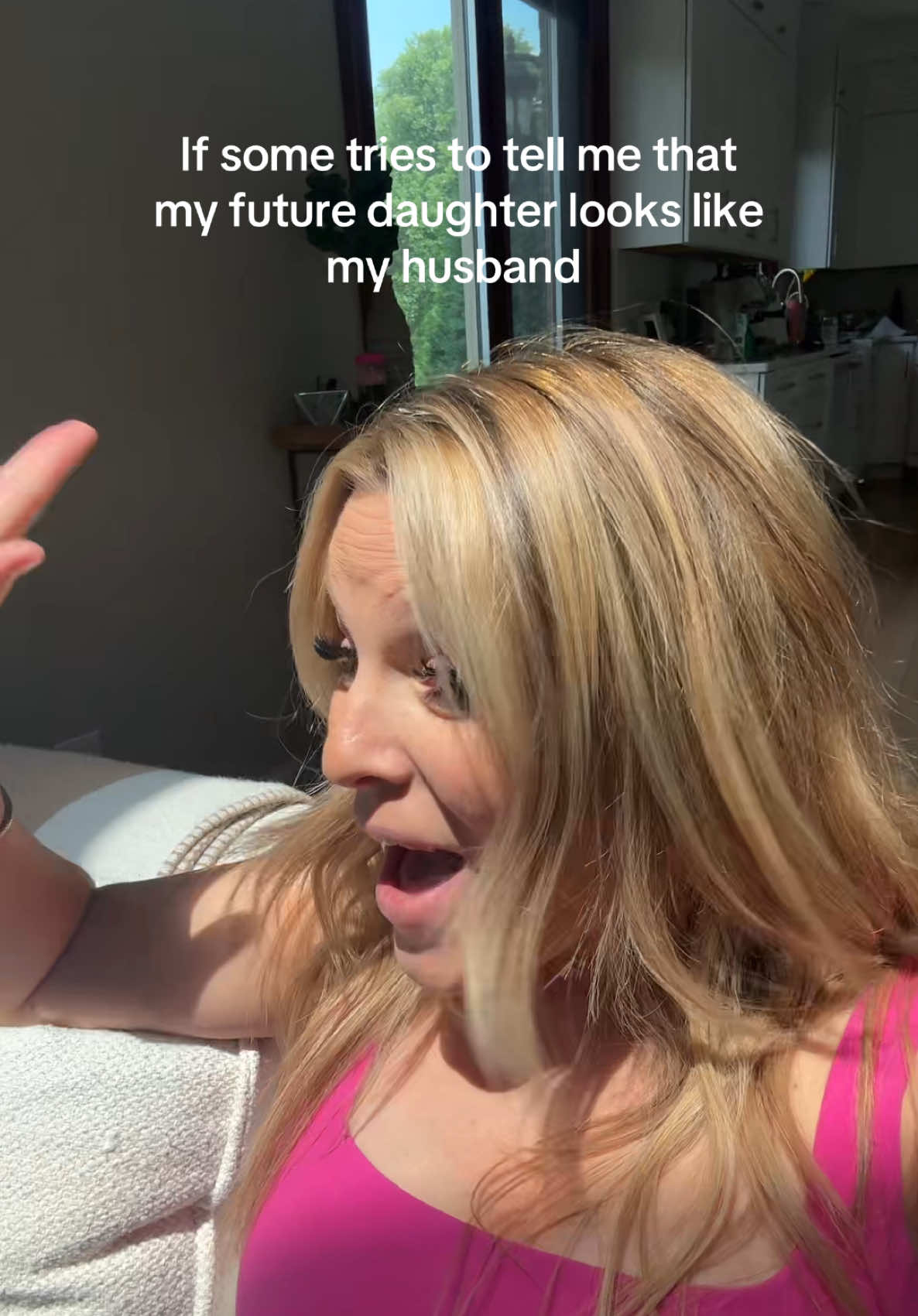 If some tries to tell me that my future daughter looks like my husband #pregnant #secondtimemom #newbaby #MomsofTikTok #trending 