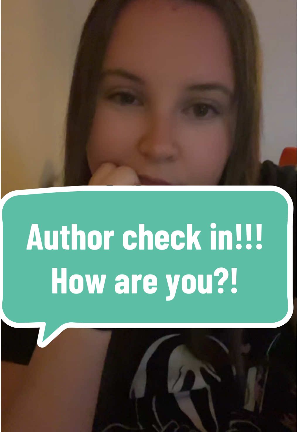 Author check in! Are you taking care of yourself? #authortok #authortokfyp #mentalhealthmatters #checkin 