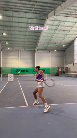 Boyfriend Vs Girlfriend🫶 #tennisplayer #tennis #tennislove #tennisfrance #tennisgirl #punch #couple 
