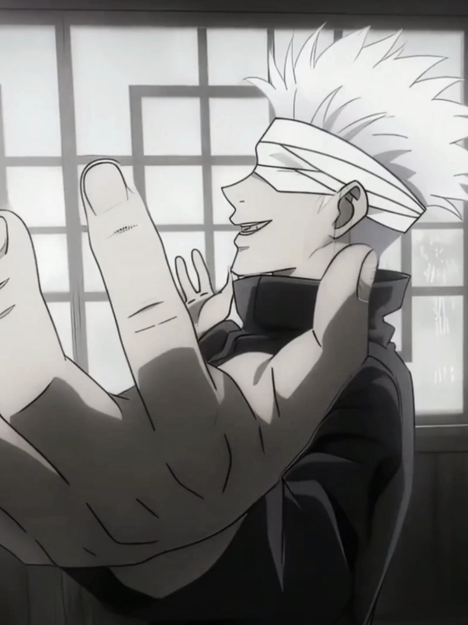 مشتاق له 😼☝🏻. . #gojosatoru #jujutsukaisen #anime #edit #foryoupage #تيم_وينتر❄️ 