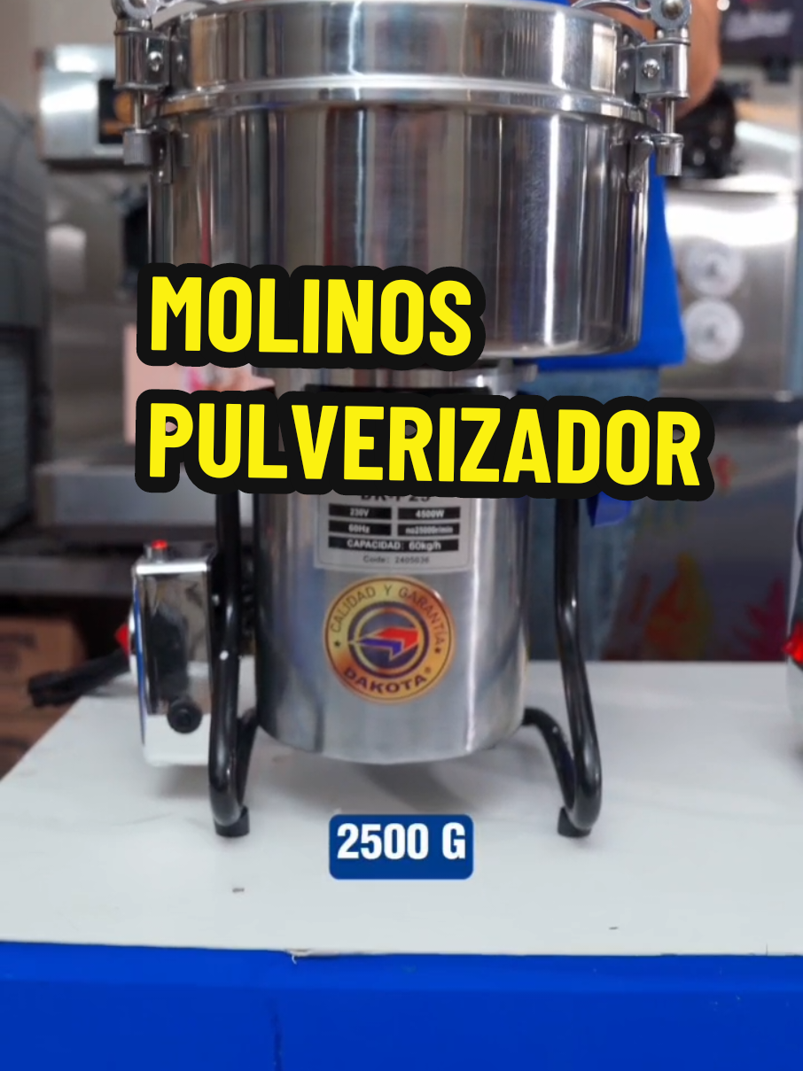🌾💥 ¡Mira cómo pulveriza en segundos! Nuestro molino pulverizador industrial convierte granos, cereales, hierbas y más en polvo fino al instante ⚙️⚡ Ideal para negocios, emprendedores y producción a gran escala. 🔹 Alta velocidad 🔹 Fácil de usar 🔹 Resultados profesionales 📦 ¡Envíos a todo el país! 📲 Escríbenos para más info #pulverizador  #molinospulverizadores #flypシ #pulverizadores #molino #molinoDakota 