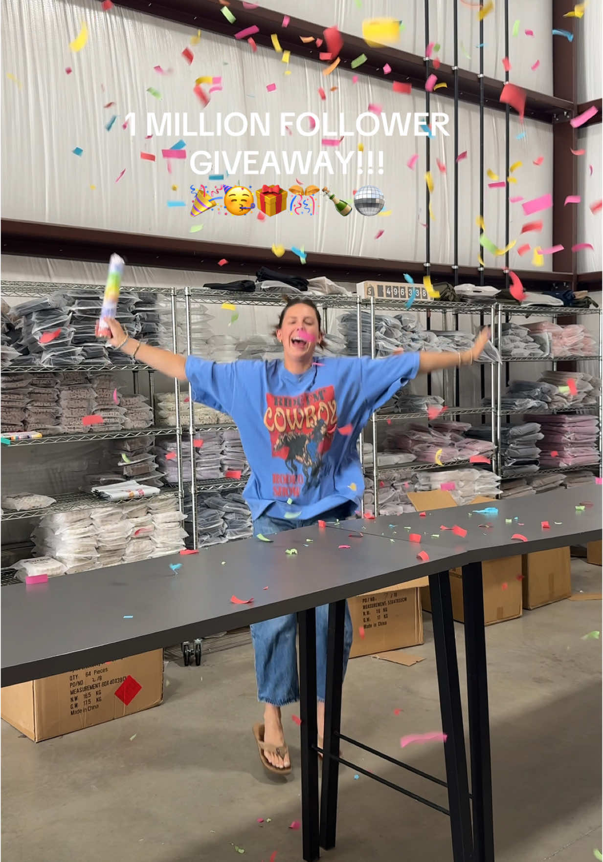 You heard that right!! A year free of brixley products !!  You know what to do 🫣 #1million #followers #iloveyousomuch #thisiscrazy #yearfree 