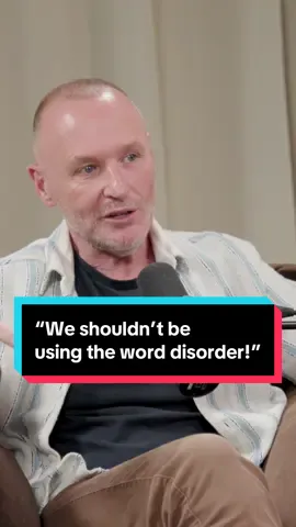 Expert therapist @Owen O’Kane explains why the word disorder shouldn’t be used… #therapist #therapy #podcast #interview #MentalHealth #anxiety #stress 