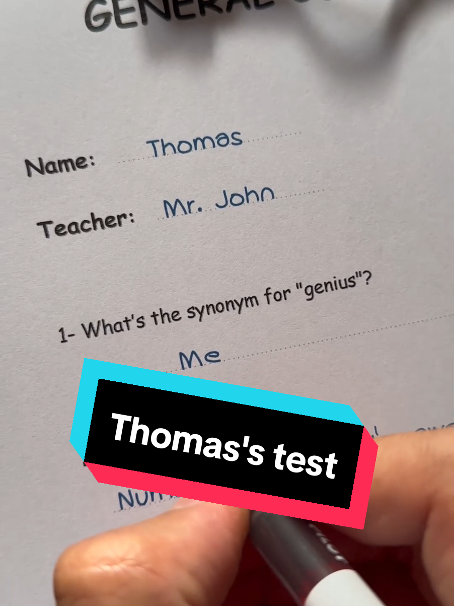 #test #quiz #testanswers #funnytestanswers #fyp 