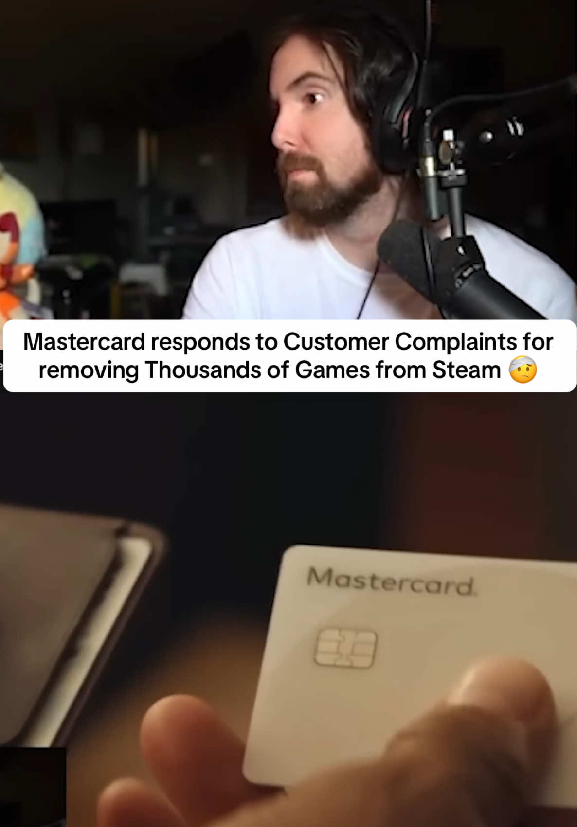 How far will censorship go? #mastercard #visa #paypal #steam #valve #asmongold #news #reacts #drama #gaming #fyp #foryou #asmongold247 