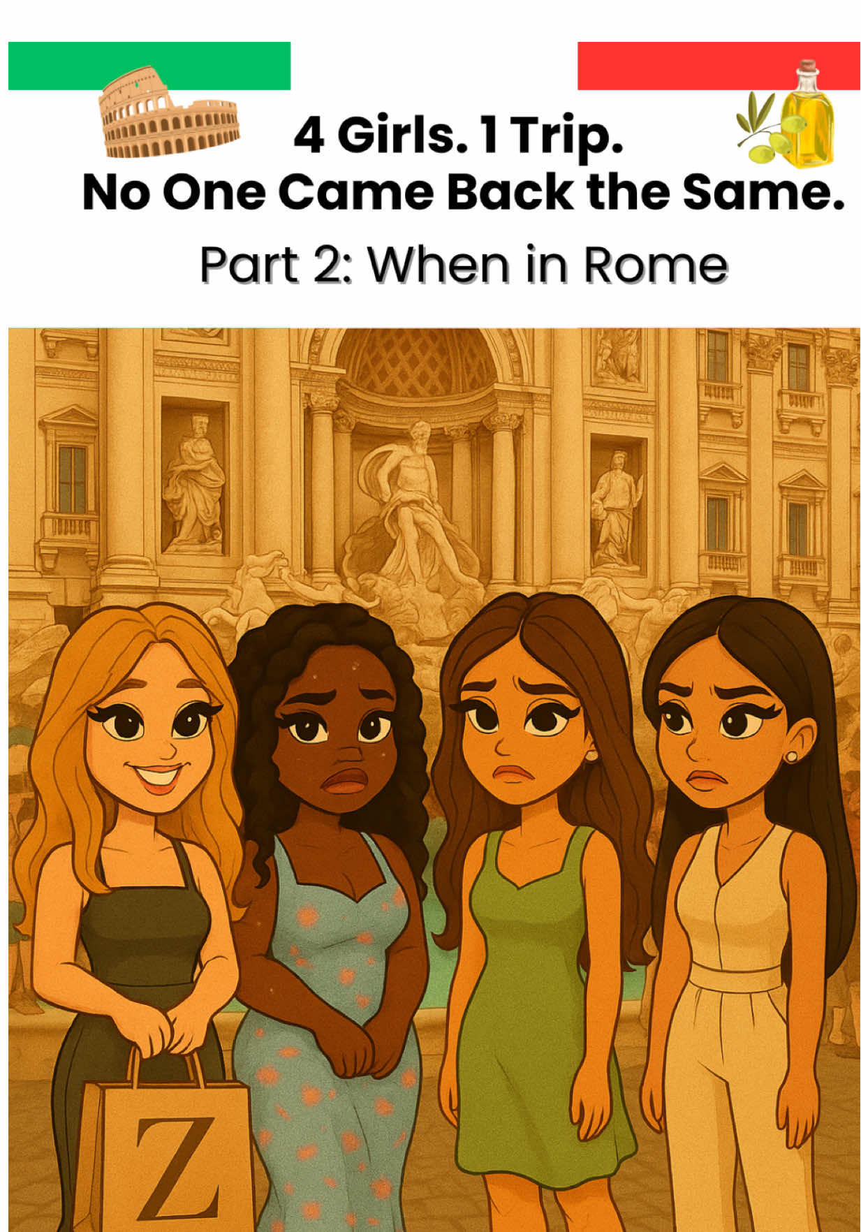 Replying to @michalvale Each city got worse. Rome was just the beginning. Here is Part 2🌟 #girlstrip #friendshipdrama #storytime #eurosummer 