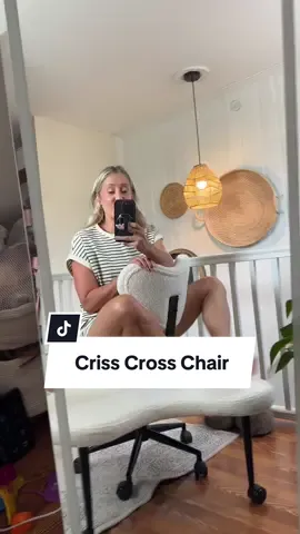 DONT MISS THIS! This is the lowest I’ve ever seen this chair on sale on the TikTok shop in order to get these chairs for the lowest price possible you need to make sure that you clip the coupon in the listing so click on the orange cart click the coupon and then add it to your cart. That should make it under $90!! #KrisCrossChair #MajorFlashSale #BackToSchool #BackToSchoolSale 