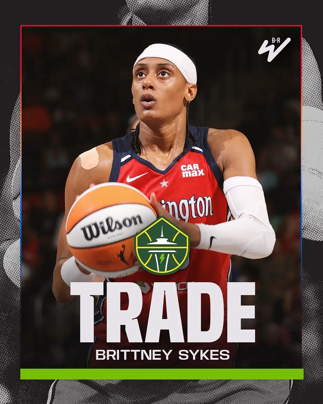 Washington will receive Alysha Clark and a 2026 first-round pick, per Alexa Philippou #WNBA #basketball #wbb #wbball 
