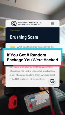 That random package at your doorstep is a trap