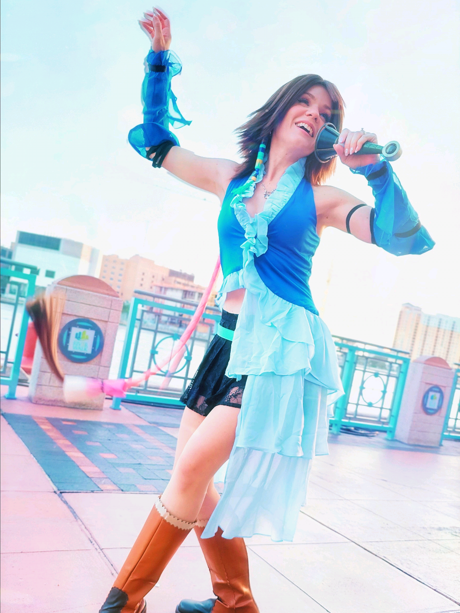 Replying to @sage_the_oddish  Yuna will celebrate their life 🙏 ✨️✨️✨️ I couldn't wait to play Dancerush as Songstress Yuna! . . Song: Golden Palms / Dirty Androids Chart from Eijiken on Youtube . . #yuna #ffx #ffx2 #ffx2yuna #ffxyuna #finalfantasyx #finalfantasyx2 #songstressyuna #metrocon #dancerush #dancerush_stardom #shuffledance #shuffle #freestyle @Fuego, Inc. 