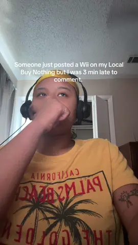 Now there’s like 30 comments and I look like a bottom feeder  :(( I’m livid right now #buynothing #free #facebook #physicalmedia #wii #nintendo 