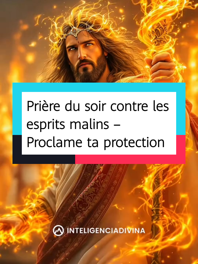 Avant de dormir, fais cette prière puissante. Rejette la peur, ferme les portes spirituelles, et dors dans la paix de Dieu. 📩 Commente : « Je dors sous la puissance de Dieu » 🙏 Abonne-toi pour plus de prières du soir et de protection divine. #creatorsearchinsights #PrièreDuSoir #PrièreDeProtection #DieuProtège #EspritMalin #CombatSpirituel #FoiEnDieu #PrièreChrétienne #PuissanceDeLaPrière #TikTokChrétien #VictoireSpirituelle