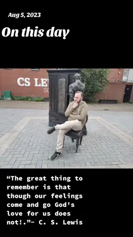 #onthisday #cslewis #eastbelfast 