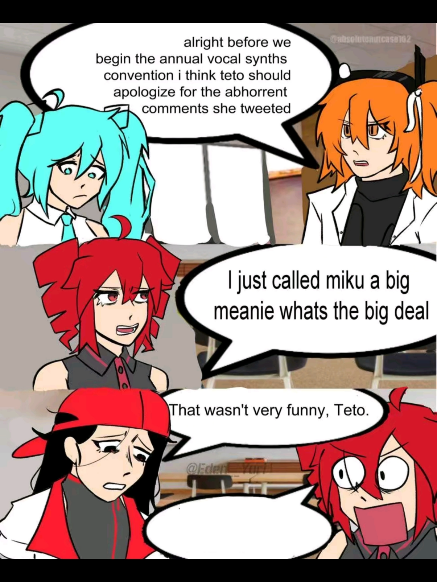 I got Yi Xi and decided to make a talkloid from this image (Original by Eden__Yuri on Xitter #kasaneteto #yixi #adachirei #hatsunemiku #talkloid #utau #synthv #diffsinger