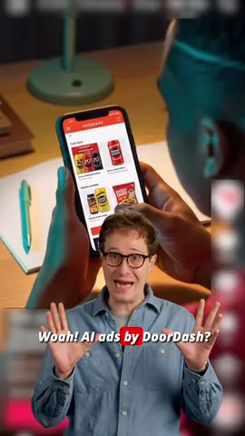 Controversial AI DoorDash ads #ai #ia #aivideo #doordash #starbucks  A series of AI ads from DoorDash are hitting TikTok (and likely other platforms) right now, and the comments seem largely negative. Is this a vocal minority or a hint of what large corporations will get when using AI advertising? This is the biggest brand I’ve seen using AI so far. At least they were honest about it. Did you get the ad? What are your thoughts?