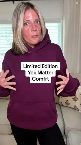 The color of this Comfrt You Matter goodie is STUNNING! This is a limited edition and I’m wearing a size small. Snag this beauty! @Comfrt #comfrt #hoodie #comfrthoodie #oversizedhoodie #tiktokshopcreatorpicks