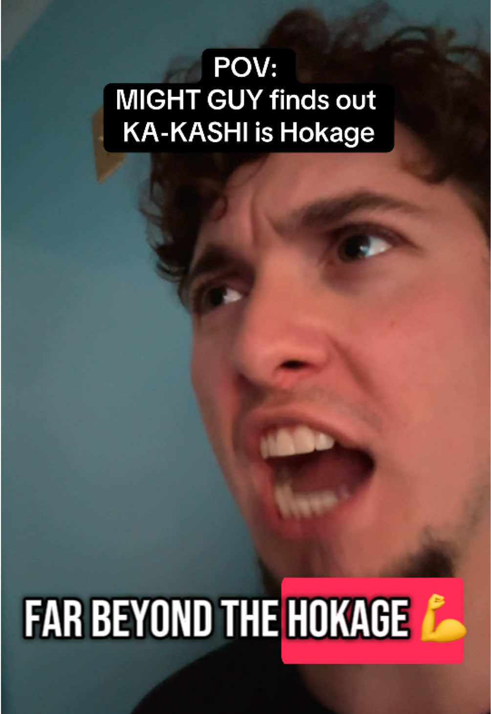 KA KASHI?! MY RIVAL?! HOKAGE?! HA! NOT IMPRESSED #fyp #naruto #narutoshippuden 