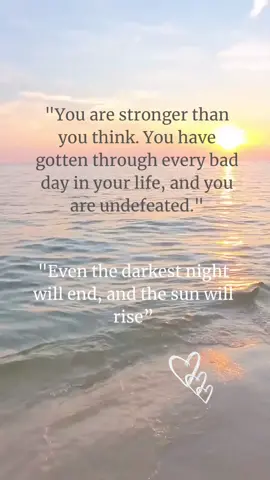 This is your daily reminder that your stronger than you think  #dailyreminder #yourestrongerthanyouthink #youareundefeated #thesunwillrise #HealingJourney 