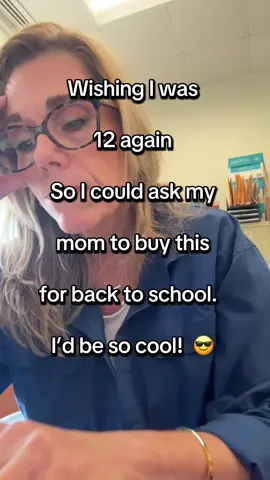 I think I may have to snag a few for myself. If I’d had this back in the day, I would show it off! #backtoschool #schoollife #middleschool 