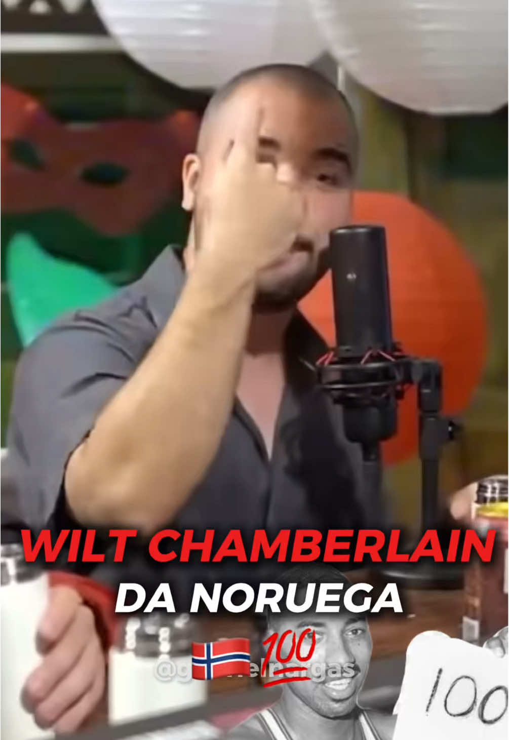 WILT CHAMBERLAIN | #gabrielnargas #broxadasinistra #fyp 