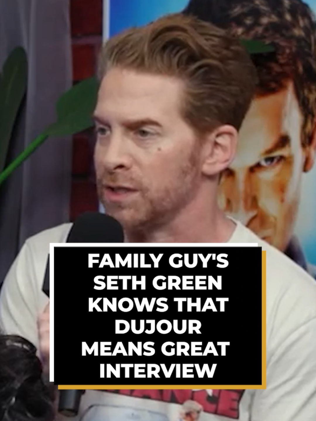 Family Guy's Seth Green Knows That DuJour Means Great Interview @ashcrossan #sdcc #sdcc2025 #familyguy #sethgreen #josieandthepuasycats #josieandthepusscatsmovie #dujour