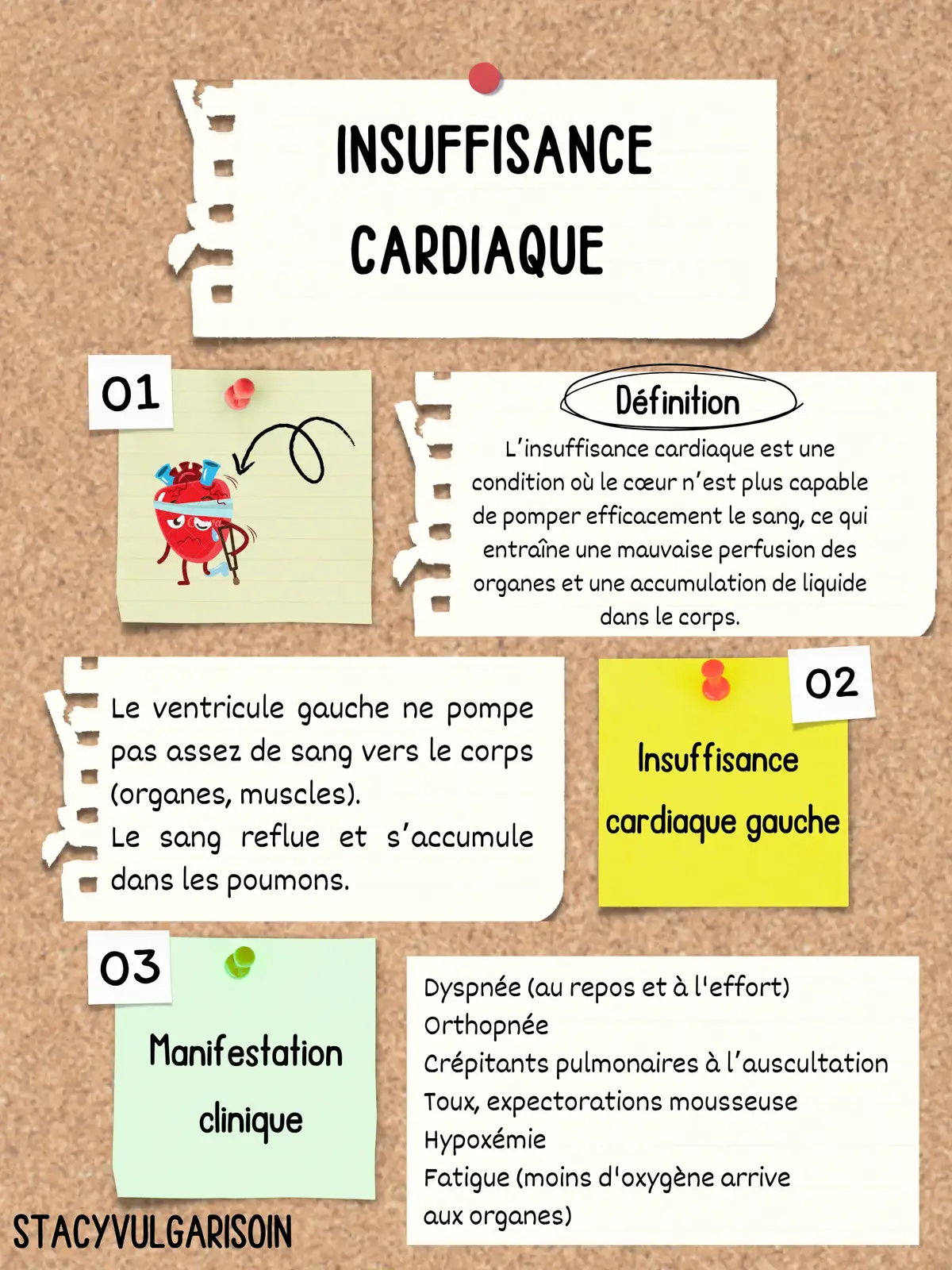 Abonne-toi, like et partage 🤗😁 #insuffisancecardiaque  #coeur  #étudiantinfirmier #esi  #soinsinfirmiers   #ifsi #infirmière #nursingstudent #nursingschool #futurinfirmier 