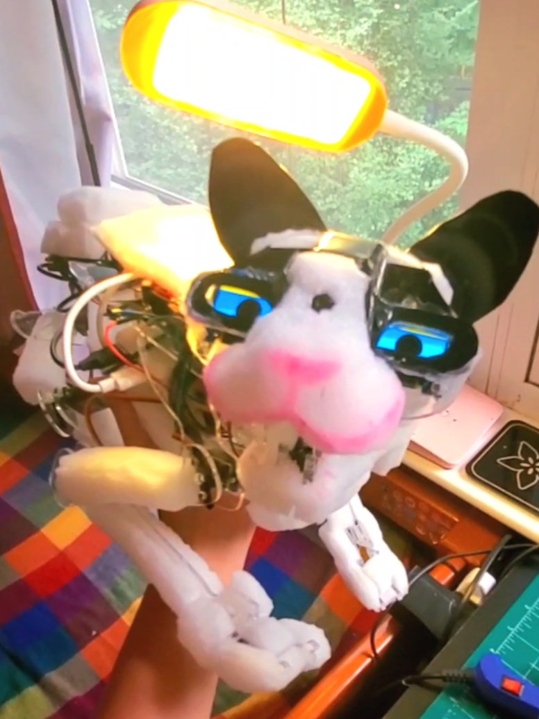 catbot is coming to life with even more foam! 🐱✨ follow along for behind-the-scenes fun, share your ideas, and keep an eye out for a poll to help choose catbot’s fur! 🧵💬🛠️ #robot #animatronic #cat #technology #stem 