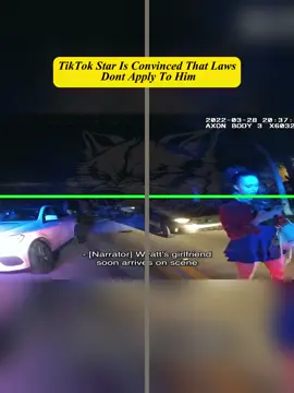 TikTok Star Is Convinced That Laws Dont Apply To Him #cops #copsoftiktok 
