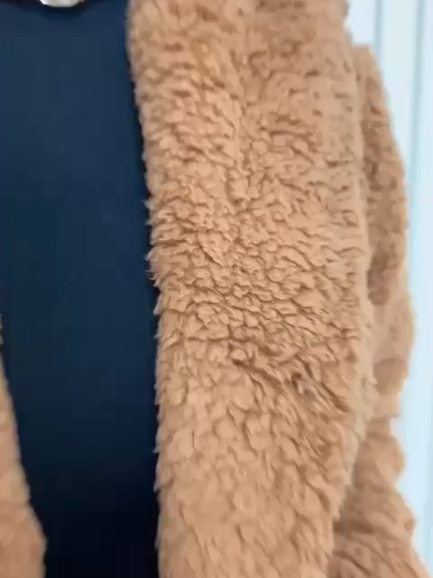 Casaco Forrada Grosso Pelinho Teddy Inverno Feminino 3RD SD149