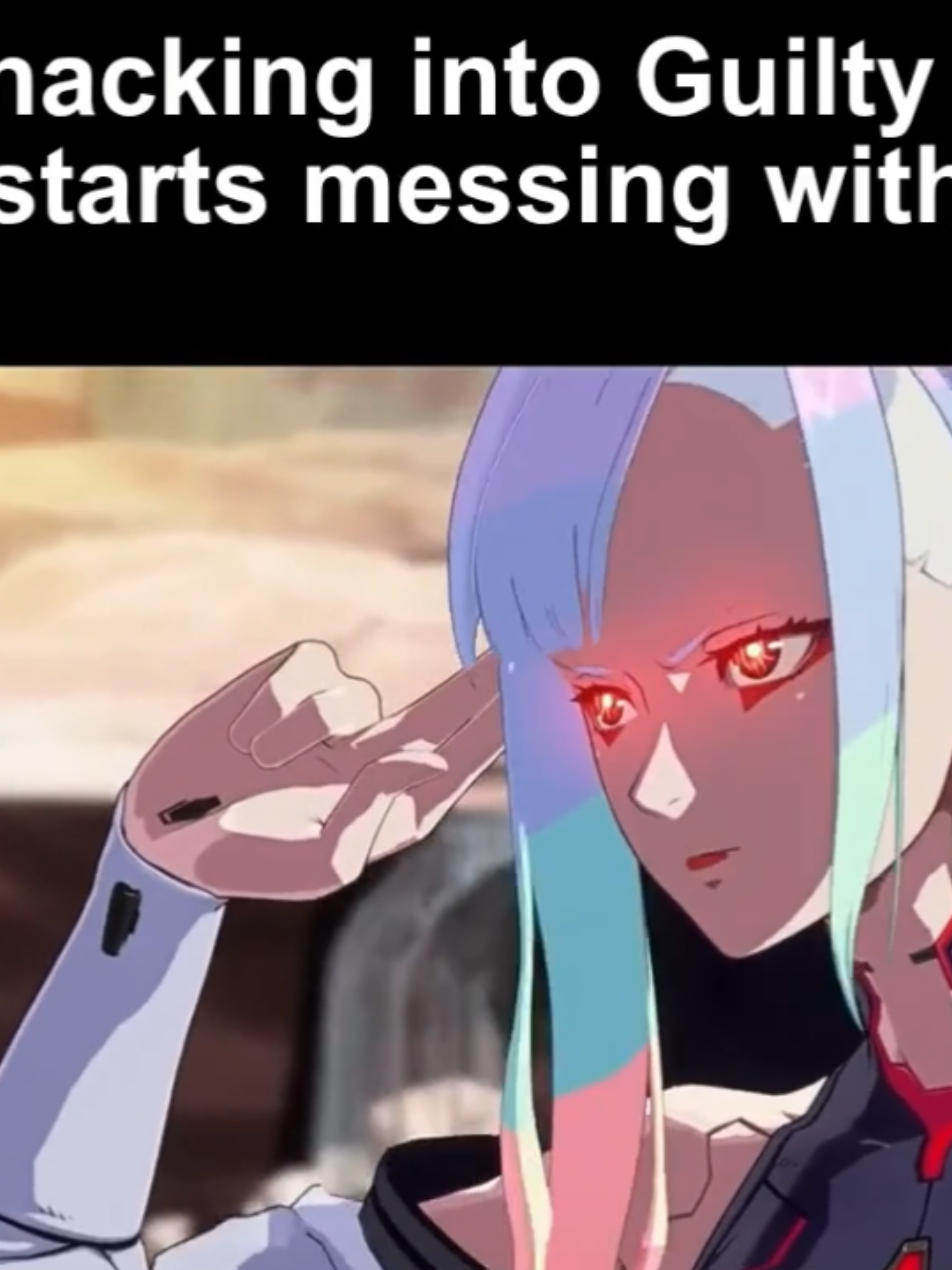 elite ball knowledge required #fgctiktok #gamingmemes #guiltygearstrive #fgc #cyberpunkedgerunners #guiltygear 