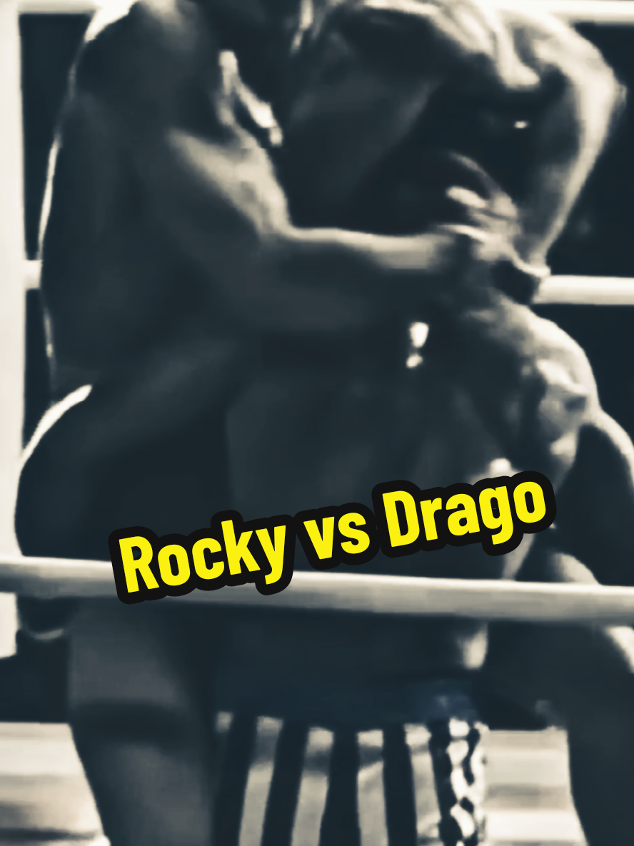 The legendary moment when Rocky Balboa faces Ivan Drago – an epic showdown that became movie history. 💥🇺🇸🇷🇺 #sylvesterstallone #rocky #rambo #rockybalboa #stallone 