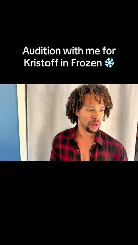 My self tape audition for Kristoff in Disney’s Frozen. ❄️ Being an actor is weird sometimes. You stand alone in front of a camera doing your best to emote at nothing so that people sitting behind a computer screen can judge whether or not you’re good enough to be cast in their show. Over and over and over again 🤪 