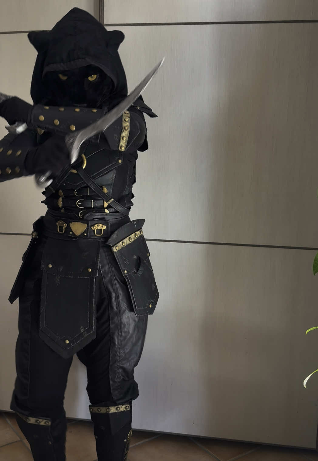 As my Khajiit cosplay transformation video was a total flop here on tiktok - I will try to use some of the material in other videos 😅