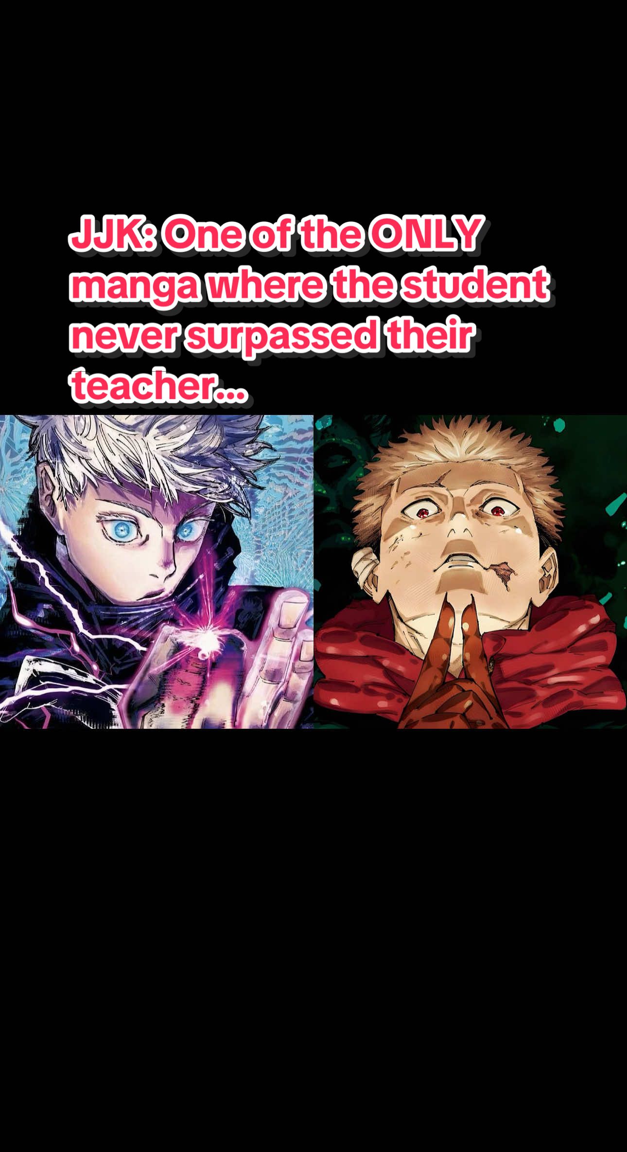 Toji really got ragebaited by a nonchalant white haired dreadhead nepo baby  #fyp #jujutsukaisen #gojo #manga #itadori 