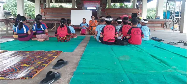 Dharma Sevanam Bhakti Nyuling (Penyuluhan Keliling) dalam kegiatan pasraman budi pekerti desa adat tulikup kelod,berikan nilai