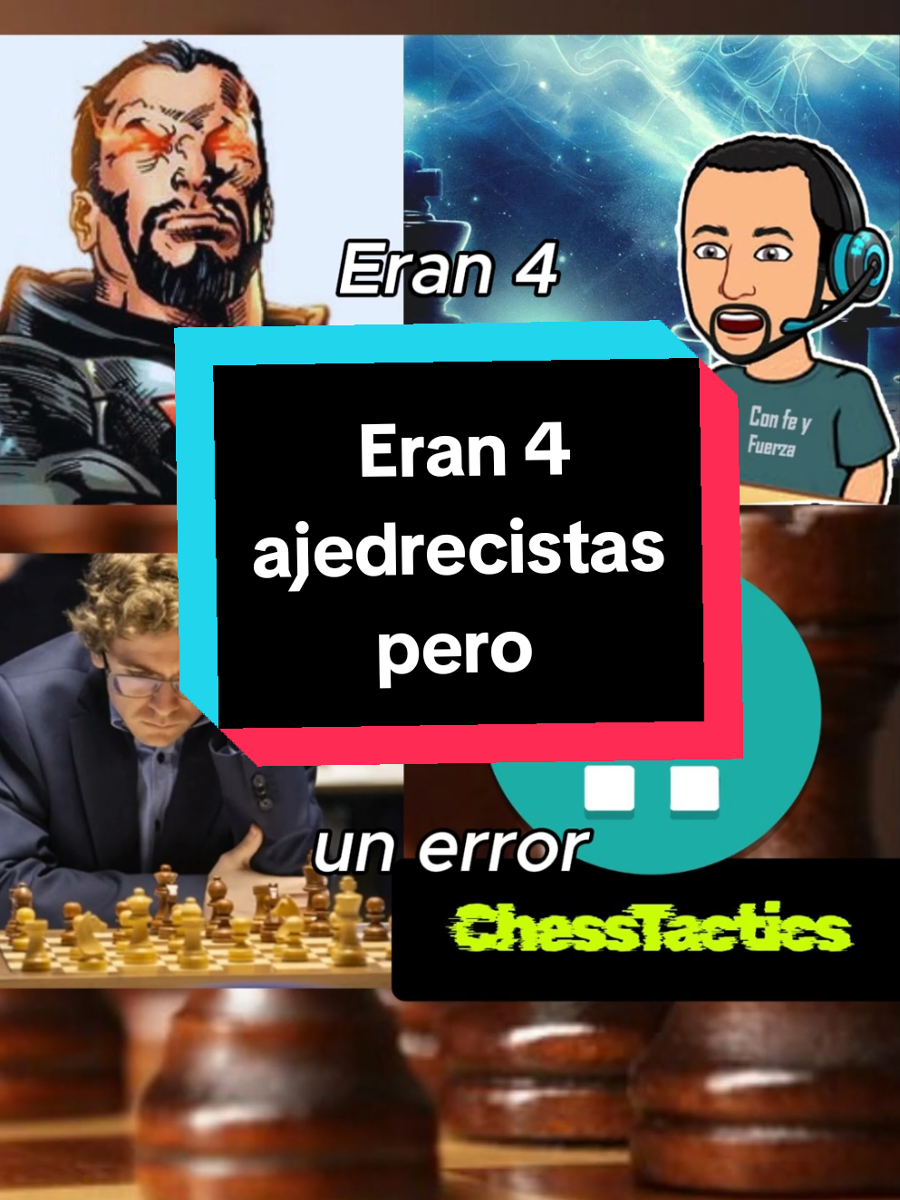 Eran 4 ajedrecistas pero... #chess #ajedrez #lichess #chesscom #chesscomes #chesstactic
