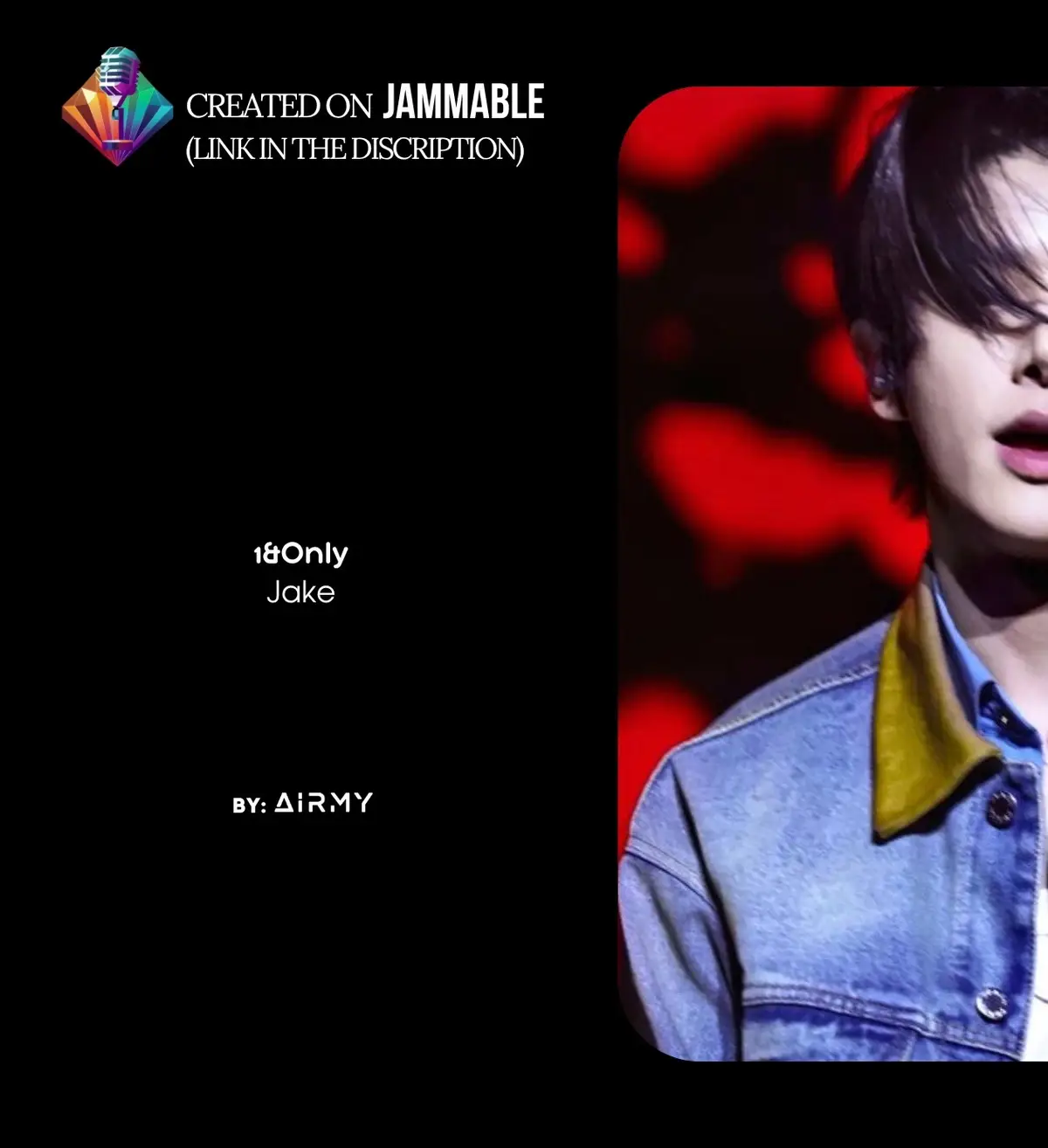 [AI COVER] Jake — 1&Only (XLOV) • Airmy • Original Artist: XLOV • AI Artist: Jake • Song: “1&Only” I DON’T own anything. This content is AI-generated and does not originate from an actual person. It remains faithful to the original composition with not a single stem altered, ensuring full respect for Komca’s rights. All rights to the rightful creators. No copyright infringement intended. #jake #enhypen #1andonly #xlov #aicover #airmyforever #jammable 