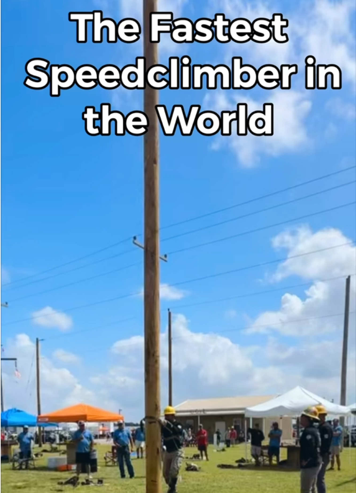 The Fastest Speed Climber in the World: Gerardo Soto #linemantricks #linemanshit #lineman apprentice #electricallineman #utilitycontracter #utilitytruck #utilitywork #IBEW #telecom #cablelineman #bucket #lovemylineman #linetruck #linelove #journeymanlineman #fiberfairy #hookinainteasy #satisfying #bluecollar #powerlineconstruction #fyp #unionmoney #linemanchallenge #linemanfamily #linemanproblems #linemanappreciation #linemangirlfriend #linemantraining #linemantips #linemans #linemanschool #linemanlife #linemanwork #Gruntslivesmatter #grunt #lineworkerstudents #linetoc #linepeople #stormpay #stormwork #stormchasin #construction #utility #tools #tools #constructionlife #bluecollar   #telecom #fiberoptics #lowes #homedepot #workingman @gerardosoto36 