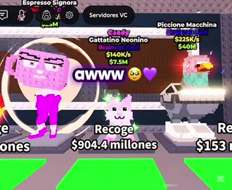 la más feliz cuándo salió esta preciosura 💗✨ | #stealabrainrotrobloxfyp #robaunbrairont #catlover #gattatinoneonino #robloxgames #fypシ゚ #paratii 