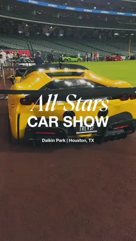 Last weekend’s All-Stars car show at Daikin Park was the first-ever car show inside an MLB stadium ⚾️ Unreal experience being on the actual field surrounded by some of the world’s rarest cars! 🏎️ #fyp #carshow #hypercar #houstoncars #houstonastros #cars #houston #htx #houstonfyp #thingstodoinhouston @coffeeandcarshouston @danielandco 