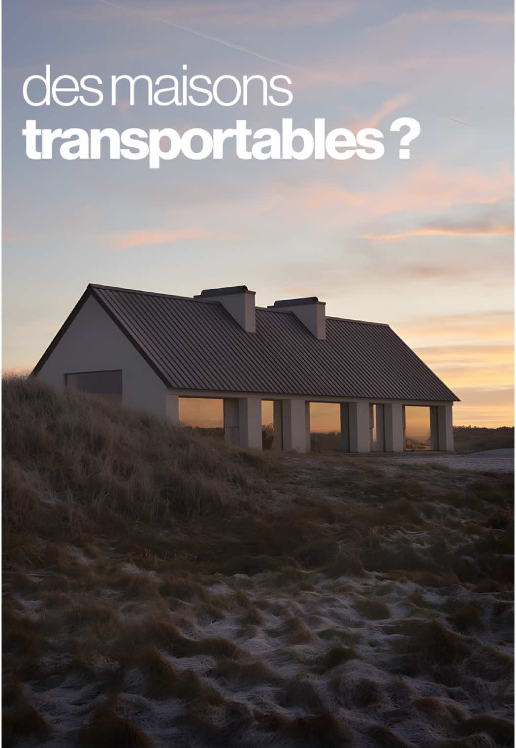 Pourquoi les américains mettent leurs maisons sur des camions ? 🏠🚚
