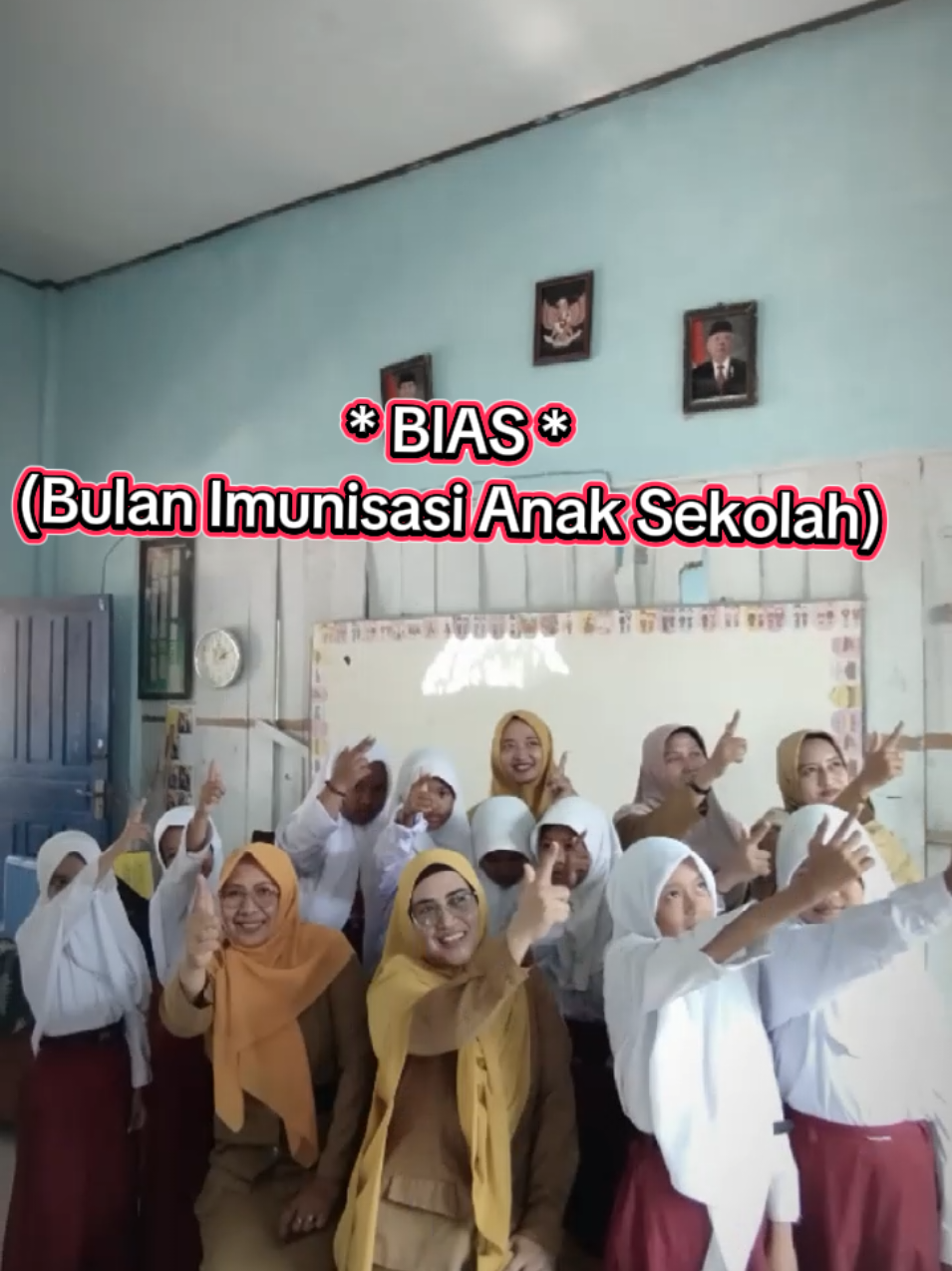 Halo adek adek... yuk jangan lupa untuk mengikuti vaksin di sekolah masing2 yha..  #Imunisasi #mr #hpv #caserviks #fyp