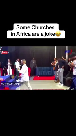 Some Churches   in Africa are a joke😂. What a comedy in a church!😂 #foryoupage #amosvlogs #fyp #fypシ゚ #foryou #tiktokviral #tik_tok #trendingvideo #funny #africantiktok #humor #africa 