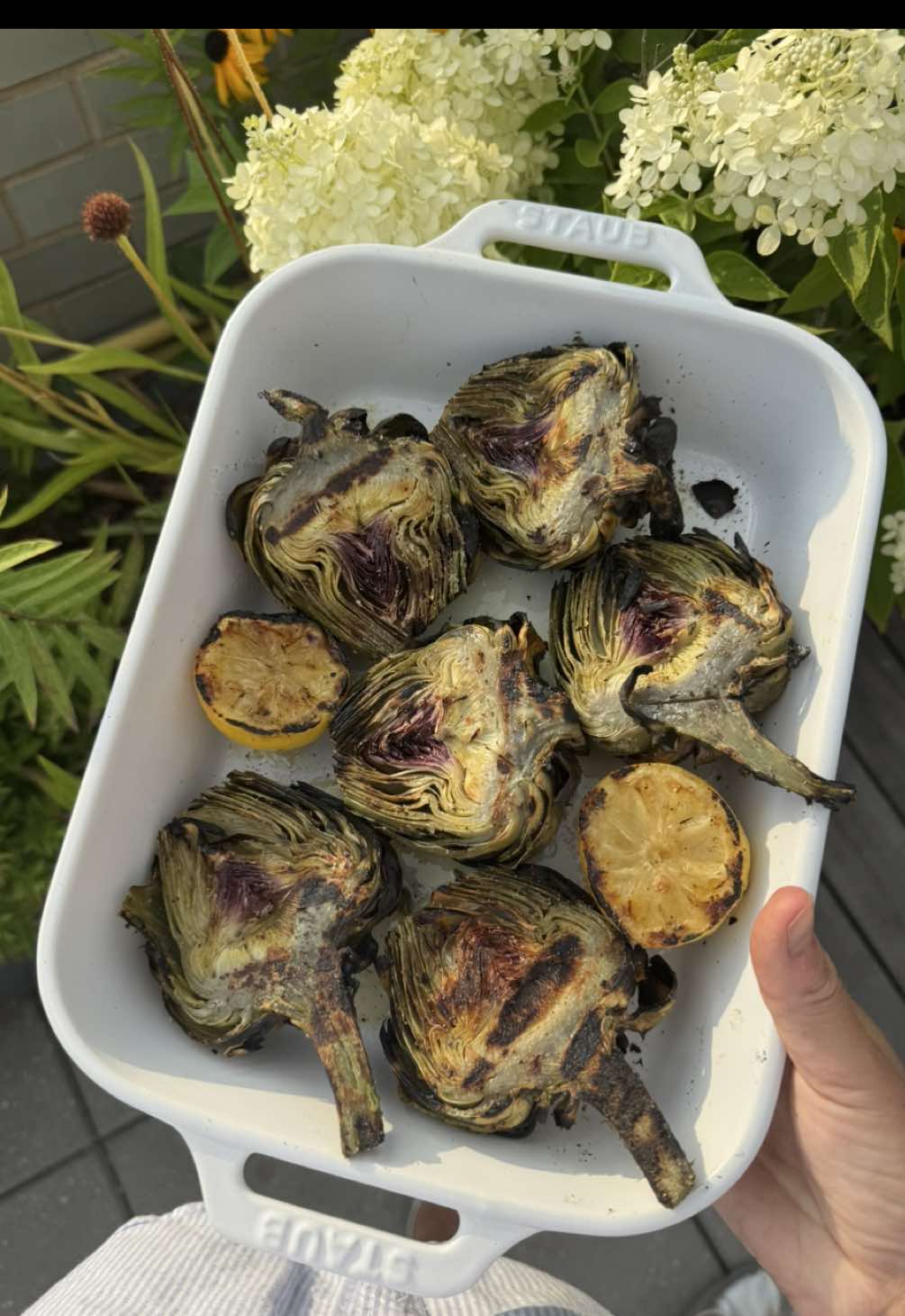 artichokes are my favorite and grilling them makes them soo much more delicious!  #artichokes #grilling #fyp #FoodLover #FoodTok #dinner #Foodie #Recipe #fypシ #creatorsearchinsights 