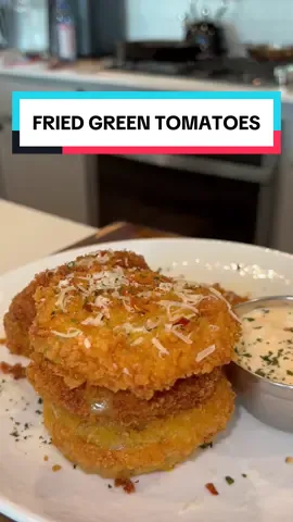 Fried Green Tomatoes 🔥 Idk why these so slept onnnn. 