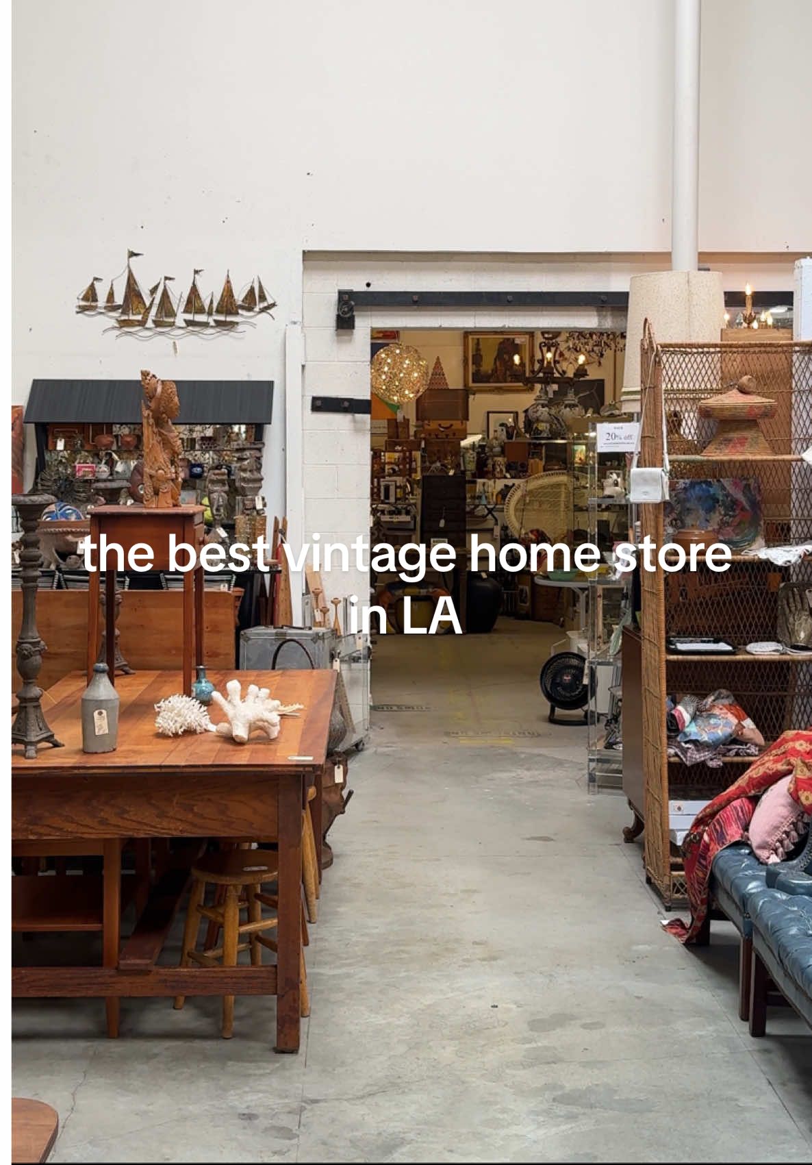 save for your next weekend activity #losangeles #la #lashopping #vintage #antiques #fyp 