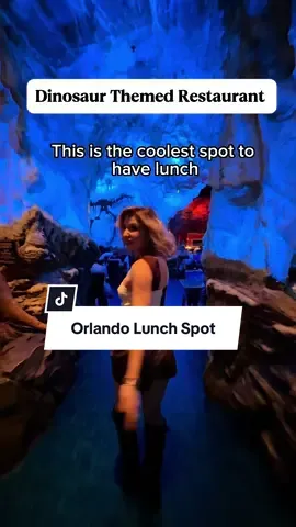 I went to the coolest lunch spot in Orlando! This is T Rex Cafe 📍🦖 It feels like you stepped right into Jurrasic park!  Would you wanna go here ?  #orlando #orlandoflorida #gourmetlunch #orlandoeats #disneysprings #flordia #trexcafe #thingstodoinorlando #orlandorestaurant #dinosaur #orlandofood #creatorsearchinsights 