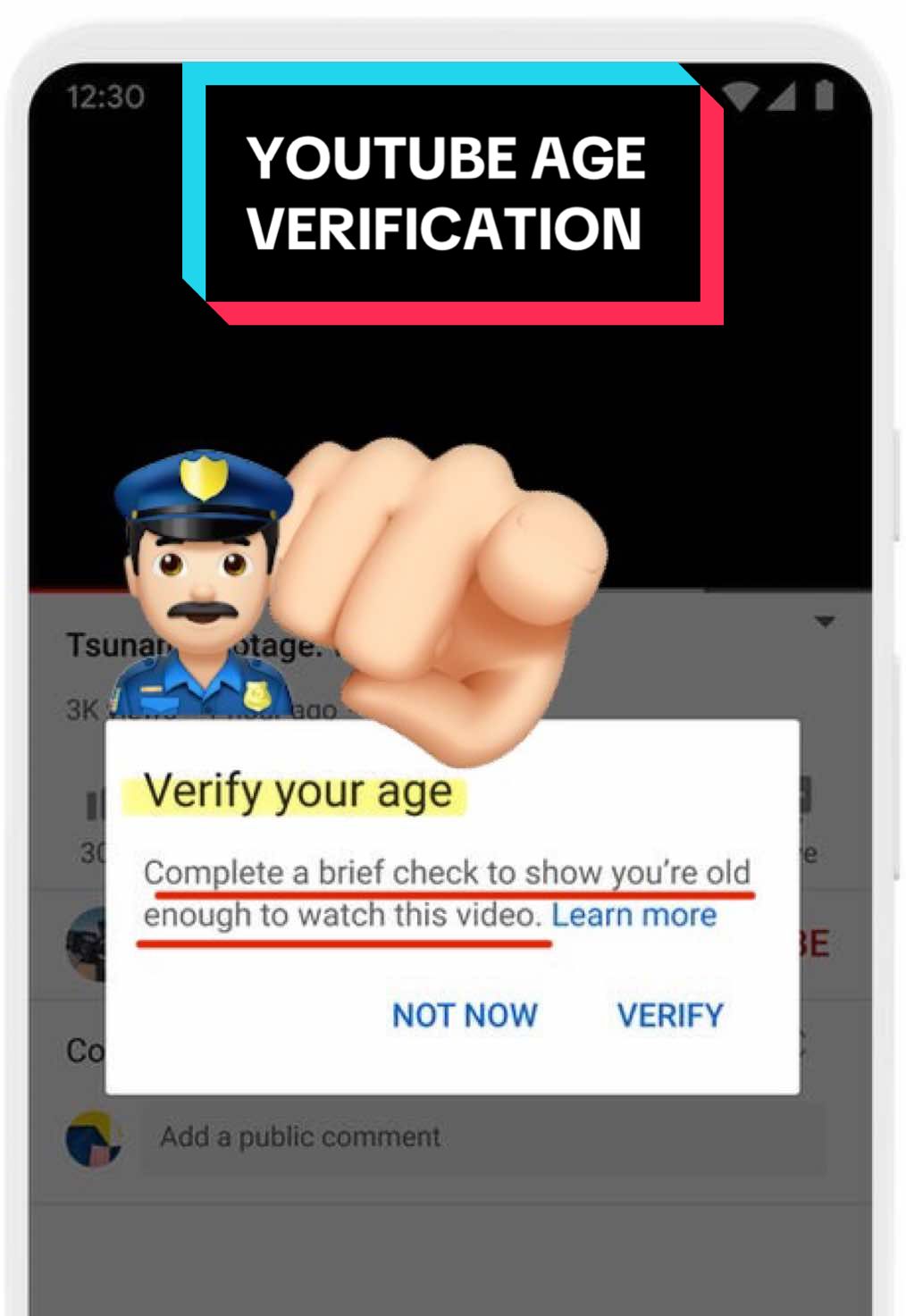 What they’re not telling you about YouTube age verification and why this is happening in multiple countries. #termsandconditions #youtubeageverification #ageverification #news #onlinesafetyact #safety #privacy 